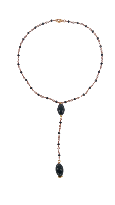 COLLIER DOUBLE PERLE